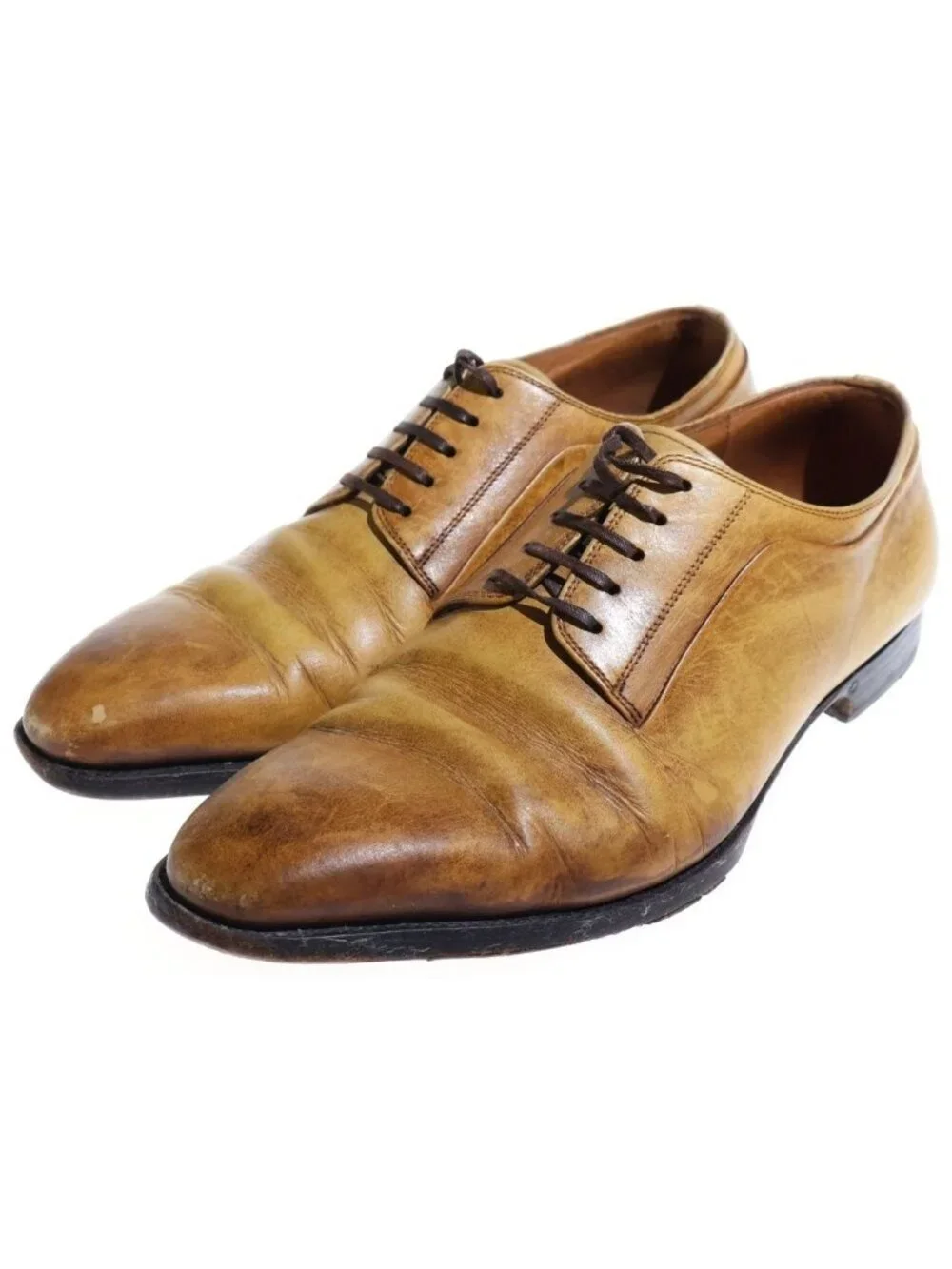 Dior Leather Dress Shoes Business Beige